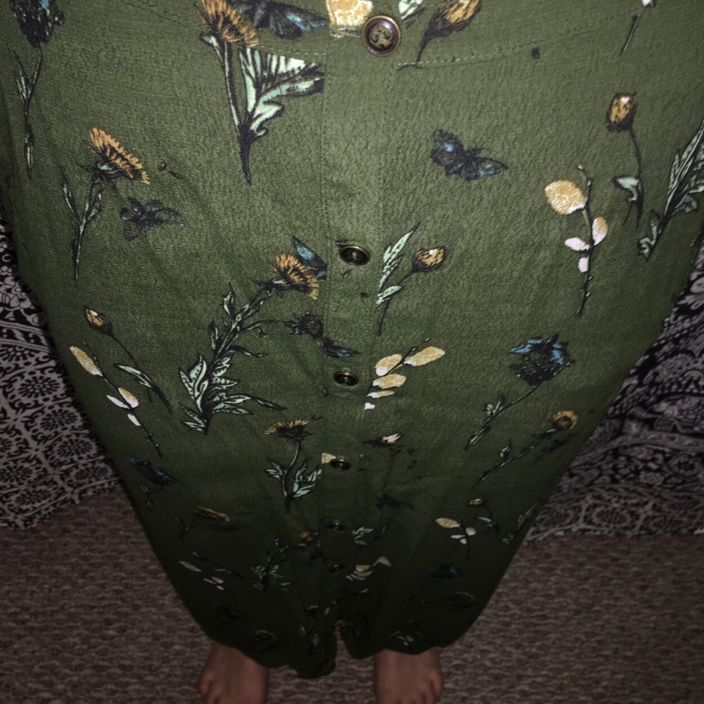 Vintage floral skirt